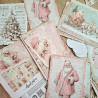 Prima Marketing Christmas Blush Ephemera Junk Journal Kit by Frank Garcia 76pz