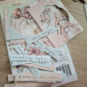 Prima Marketing Christmas Blush Ephemera Frosty Frames by Frank Garcia 76pz