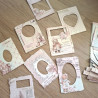 Prima Marketing Christmas Blush Ephemera Frosty Frames by Frank Garcia 76pz