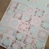 Prima Marketing Christmas Blush Paper Pad by Frank Garcia 20x20cm