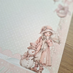 Prima Marketing Christmas Blush Paper Pad by Frank Garcia 20x20cm