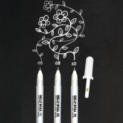 Sakura Gelly Roll Pen WHITE 08
