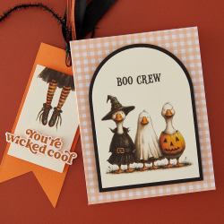 Spellbinders Simply Halloween Rub-On Sheets Tricks & Treats