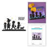 Spellbinders Midnight Mischief Etched Dies Boo Parade
