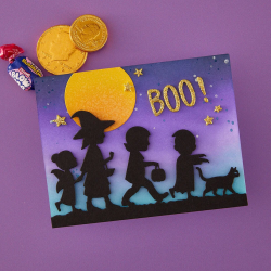 Spellbinders Midnight Mischief Etched Dies Boo Parade