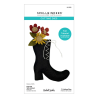 Spellbinders Halloween Felt Stitch & Create Felt Etched Dies Harvest Witch Boot by Nichol Spohr