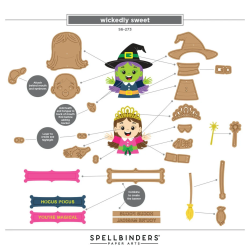 Raddoppia il divertimento di Halloween con le fustelle "Wickedly Sweet" di Simon Hurley.