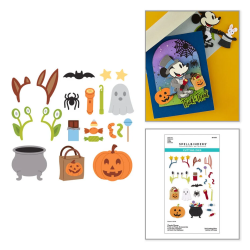 Spellbinders Classic Mouse Costume Party Etched Dies Trick-or-Treat Accessories