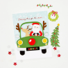 HERO ARTS Whimsical Wheels Die Set Beep Beep
