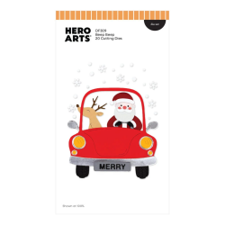 HERO ARTS Whimsical Wheels Die Set Beep Beep