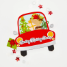 HERO ARTS Whimsical Wheels Die Set Beep Beep