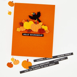 HERO ARTS Whimsical Wheels Die Set Beep Beep Leaf Peeper