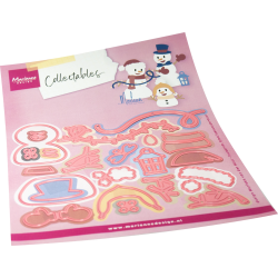 Marianne Design Collectables Happy Snowmen by Marleen