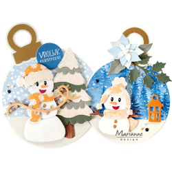Marianne Design Collectables Happy Snowmen by Marleen