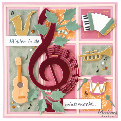 Marianne Design Craftables Music Treble