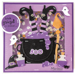 Marianne Design Creatables Witch in the Kettle (include LR0882)