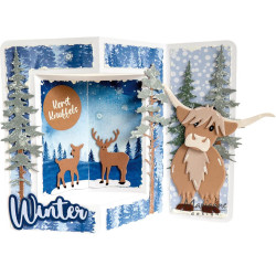 Marianne Design Frosty Winter A4 Paper Pad