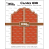 Crealies Cardzz Dies no. 638 Gatefold Card Paneel D