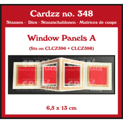 Crealies Cardzz Dies no. 348 Window Panels A