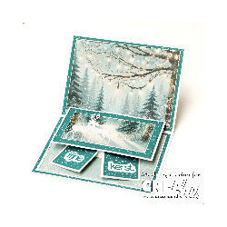 Crealies Cardzz Dies no. 349 Twist & Double Slide out Mechanism