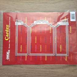 Crealies Cardzz Dies no. 638 Gatefold Card Paneel D