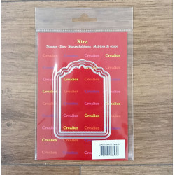 Crealies X-tra Dies no. 129 ATC Panel D