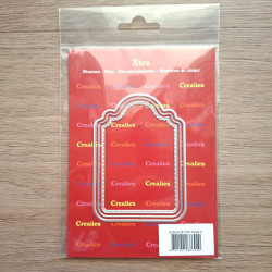 Crealies X-tra Dies no. 128 ATC Panel C