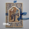 Crealies X-tra Dies no. 128 ATC Panel C
