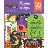 Echo Park Halloween Parade Frames & Tags 33pz