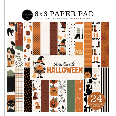 Carta Bella Handmade Halloween Paper Pad 15x15cm