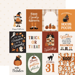 Carta Bella Handmade Halloween Paper Pad 30x30cm