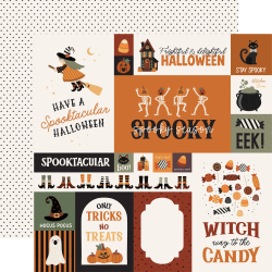 Carta Bella Handmade Halloween Paper Pad 30x30cm