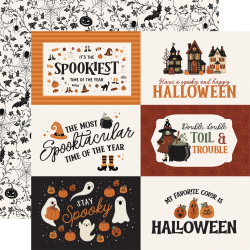 Carta Bella Handmade Halloween Paper Pad 30x30cm