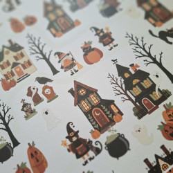 Carta Bella Handmade Halloween Paper Pad 30x30cm