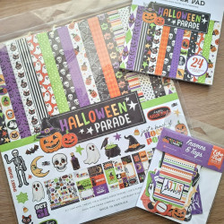 Echo Park Halloween Parade Frames & Tags 33pz