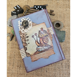 Creative Ember Designs The Travelers A6 Stamp Set Slow Down by Leonie Pujol