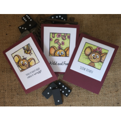 Creative Ember Designs The Travelers A6 Stamp Set But Mighty by Leonie Pujol