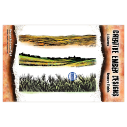 Creative Ember Designs The Travelers A6 Stamp Set Breezy Fields by Leonie Pujol