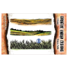 Creative Ember Designs The Travelers A6 Stamp Set Breezy Fields by Leonie Pujol