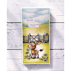 Creative Ember Designs The Travelers A6 Stamp Set Breezy Fields by Leonie Pujol