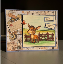 Creative Ember Designs The Travelers A6 Stamp Set Breezy Fields by Leonie Pujol