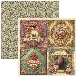 Ciao Bella Chocolate Wanderlust Paper Pad 20x20cm