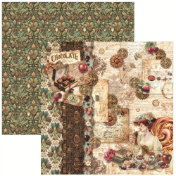 Ciao Bella Chocolate Wanderlust Paper Pad 20x20cm