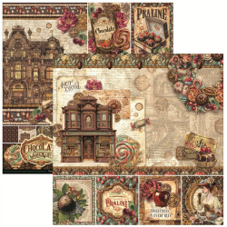 Ciao Bella Chocolate Wanderlust Paper Pad 30x30cm