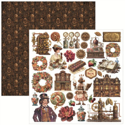 Ciao Bella Chocolate Wanderlust Paper Pad 30x30cm
