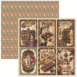 Ciao Bella Chocolate Wanderlust Paper Pad 30x30cm