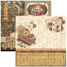 Ciao Bella Chocolate Wanderlust Patterns Pad 30x30cm