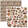 Ciao Bella Chocolate Wanderlust Patterns Pad 30x30cm