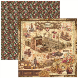 Ciao Bella Chocolate Wanderlust Patterns Pad 30x30cm