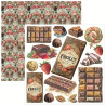 Ciao Bella Chocolate Wanderlust Fussy Cut Pad 15x15cm